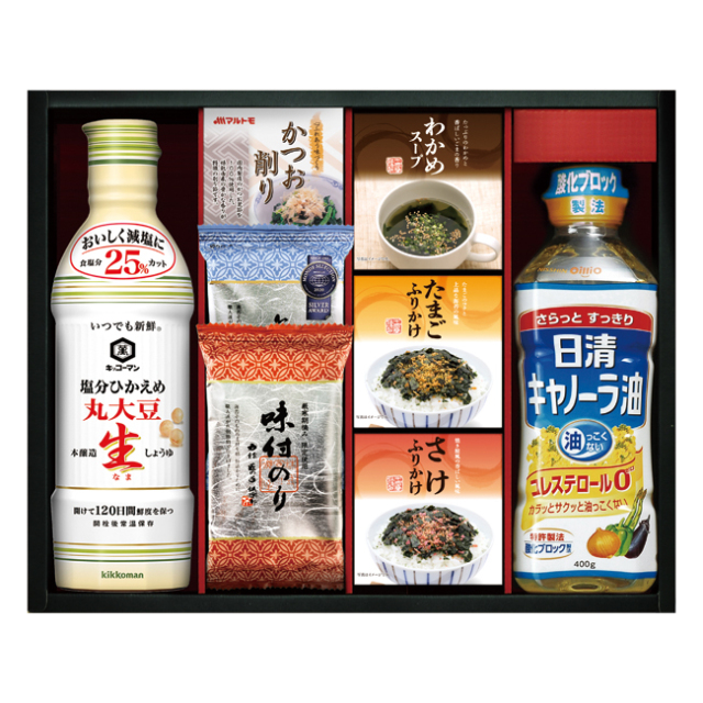 キッコーマン塩分ひかえめ生しょうゆ＆バラエティギフト　No.40