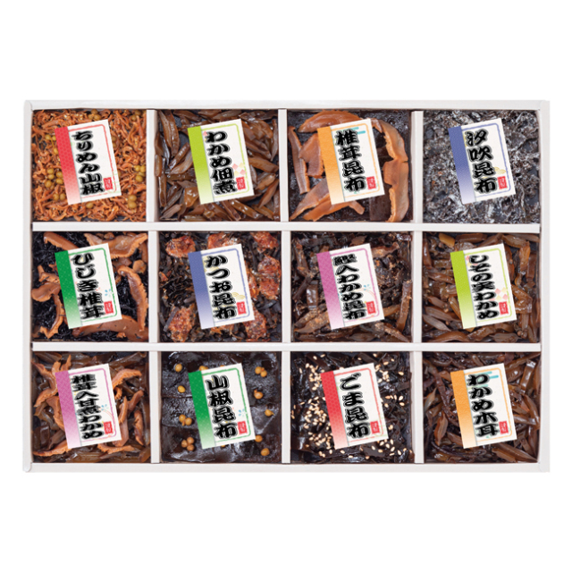 廣川昆布　御昆布　佃煮12品詰合せ　No.50