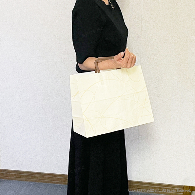 手提げ紙袋　ゆうび
