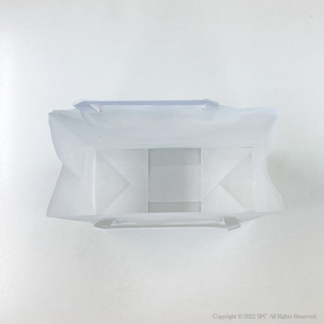 手提げ紙袋　白無地（中）