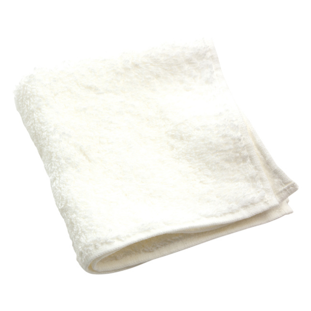 アンシャンテ　オーガニックコットン　スリムバスタオル　No.20　（オフホワイト）