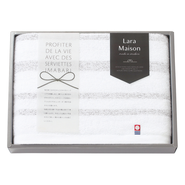 今治Lara　Maison　-ララメゾン-　バスタオル　No.25
