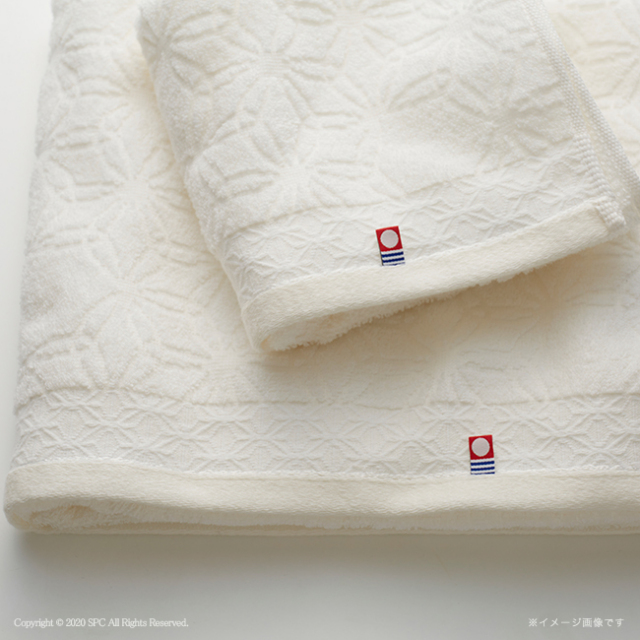 今治　日々是ふわり　バス2P・フェイスタオルセット　No.60　（アイボリー）