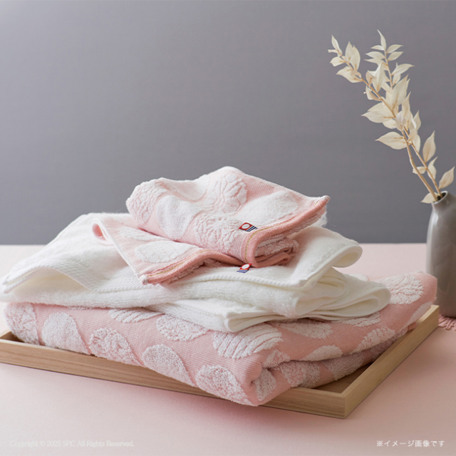 今治　さくらいろは　バス2P・フェイス2P・ハンドタオルセット　No.100