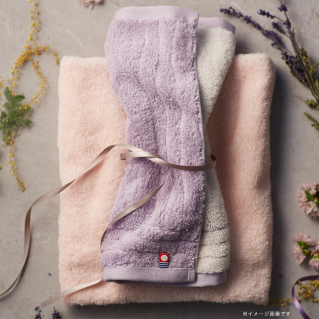 今治SAKURA　GARDEN　フェイス・ハンドタオルセット　No.30