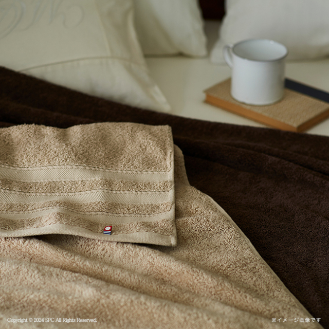 サステナブル　THE　HOTEL　今治　超大判バスタオルケットとバスタオルのセット　No.200