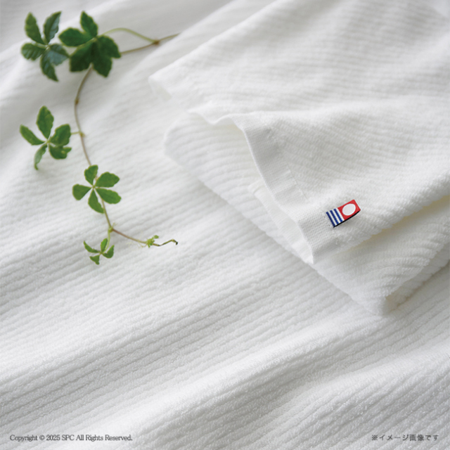今治　The　WHITE　スリムバス2P・フェイスタオルセット　No.40