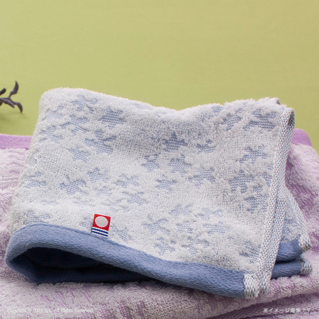 今治藤すみれ　木箱入りハンドタオル2Pセット　No.25