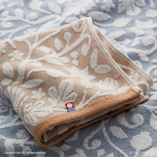 今治日和　フェイスタオル　No.15　（ベージュ）