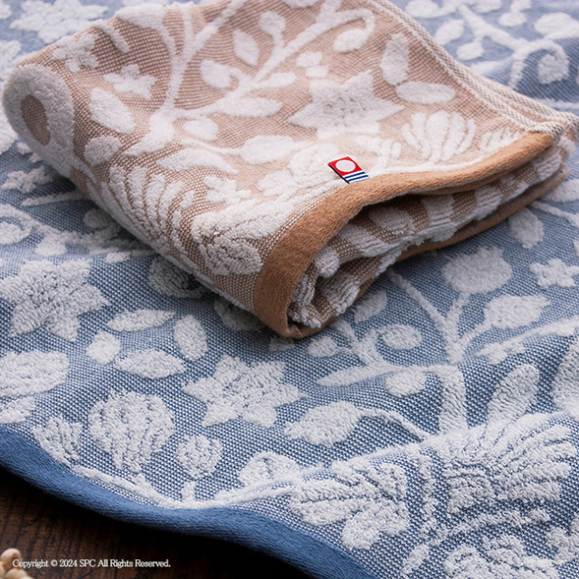 今治日和　フェイスタオル　No.15　（ベージュ）