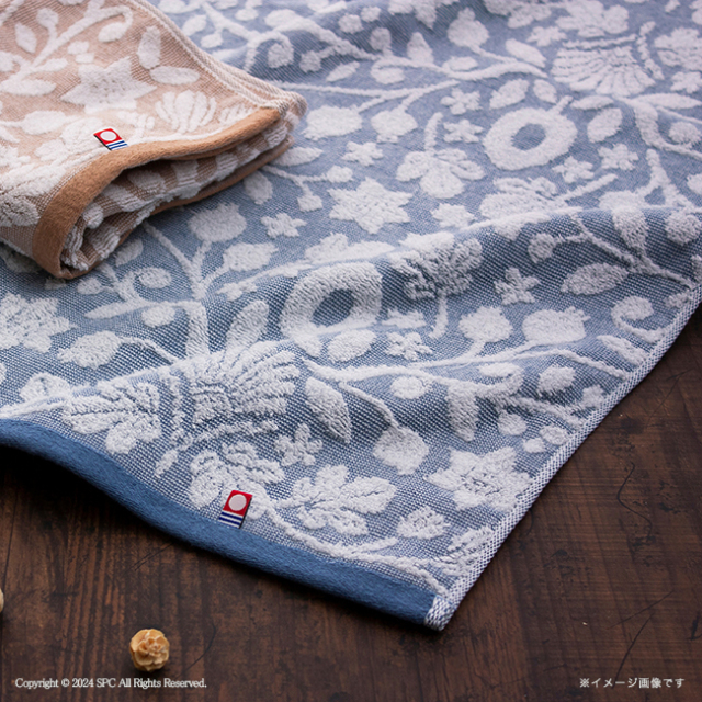 今治日和　フェイスタオル　No.15　（ブルー）