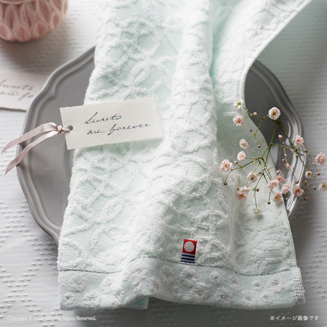 今治かのん　バス・フェイス・ハンドタオルセット　No.40