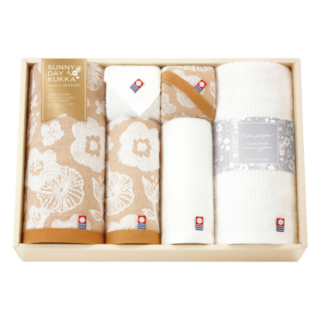 サニーデイクッカ　今治　タオルセット　No.100