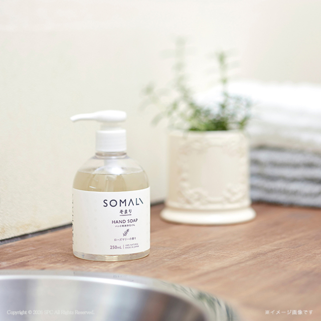 そまり　ハンド用液体石けん・フェイスタオル・ハンドタオル2Pセット　No.50