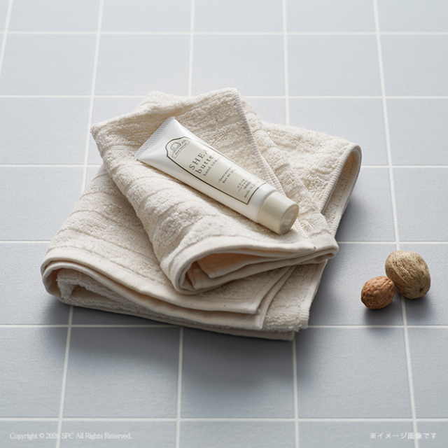 インセプション　泉州　フェイスタオル・シアバターハンドクリームセット　No.20