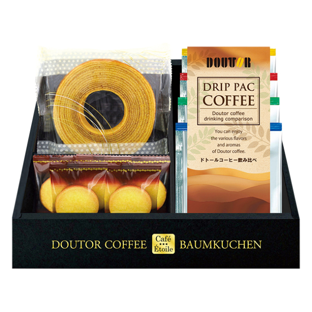 Cafe　Etoile　ドトールコーヒー＆バウムクーヘンセット　No.15