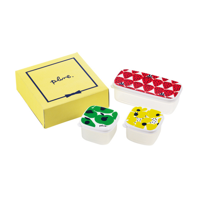 プルーン　シール容器3Pセット　No.7