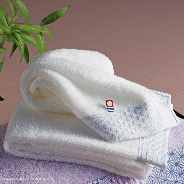 瀬戸内テーラー　フェイス1P・ウォッシュタオル1P　No.20　（パープル）