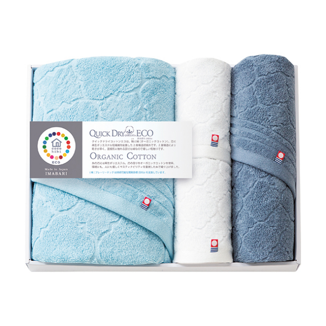 cocohibi　クイックドライコットンエコ　タオルセット　No.50