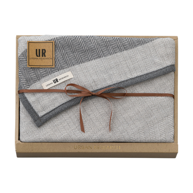 アーバンリサーチ　国産五重織ガーゼひざ掛け　No.35