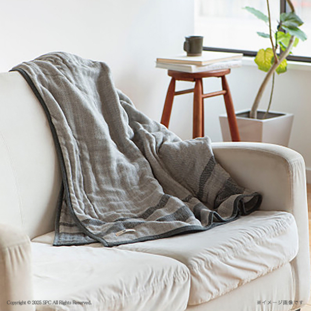 アーバンリサーチ　国産五重織ガーゼひざ掛け　No.35