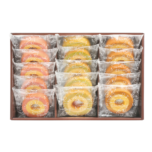 セレブコレクション カラフルバームクーヘン No 25 出産祝いお返しおすすめ 消費税 8 通販ギフト生活 Jp