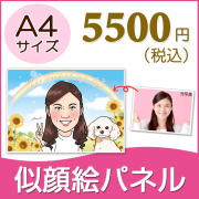 似顔絵パネル