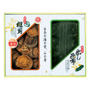 国内産　原木香信椎茸・昆布詰合せ　No.20 （返：2割）｜初盆・新盆のお返し 割引き商品