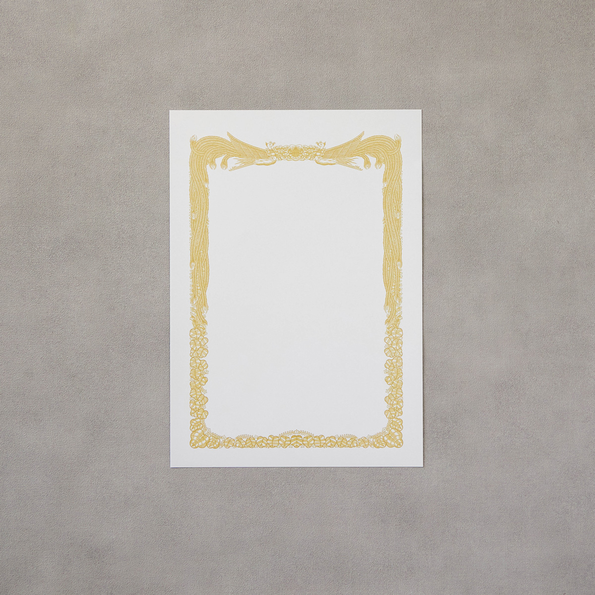 賞状用紙プリンター対応 A4判-33雲入(旧CC雲入)/100枚 CA433P(旧CA4XOP) マルチホワイト