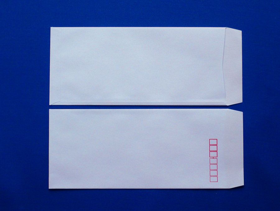 長4封筒 ソフトアクア 80g L貼 1,000枚(409381)