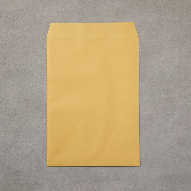 角2封筒 クラフト85g L貼/500枚 メーカー直売・国産紙使用の月印紙製品
