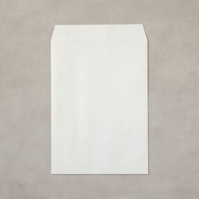 角2封筒 白菊 80g L貼 /500枚(K20411)