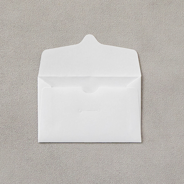 洋9封筒 白菊（枠なし）/500枚(Y90460)