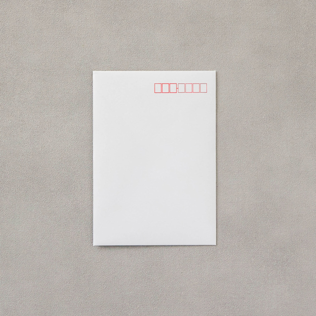 洋2封筒 白菊（枠入）/500枚(Y20461)