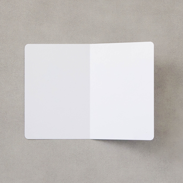 案内状 招待状(厚口) 錦波 2号×2丁(二つ折りカード）/ 100枚