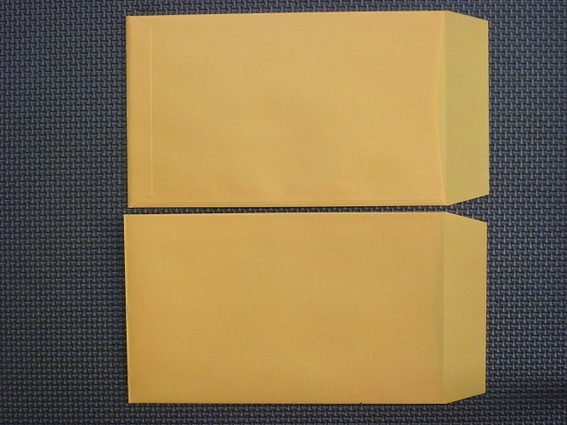 角8封筒 郵便枠なし オレンジ85g L貼の月印紙製品 メーカー直売 国産紙使用です