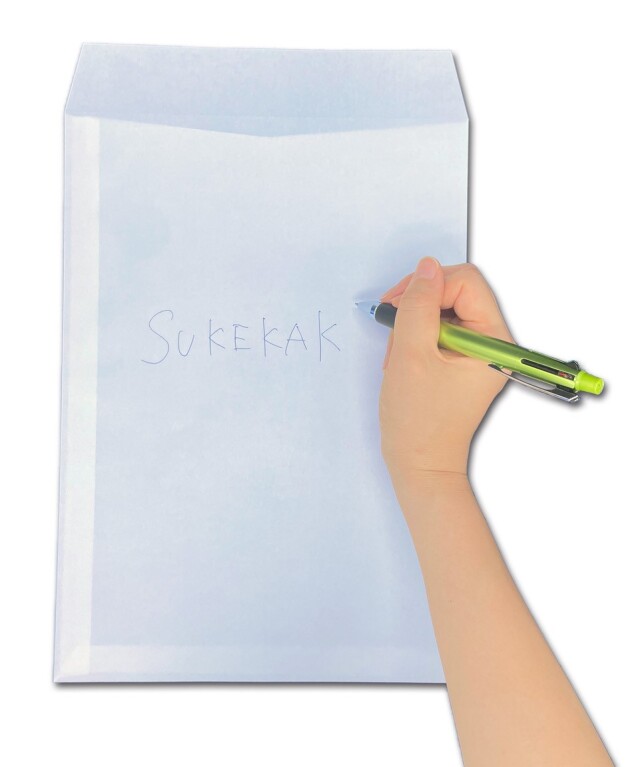 ◎角2封筒/SUKEKAKE85g L貼◎メーカー直売・国産紙使用の月印紙製品