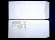 長3封筒 セロ窓付 (中身が見えない)プラテクト白菊80g 1,000枚(3A0830)