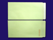 長3封筒 ウグイス 85g L貼 テープ付 500枚(30906B)