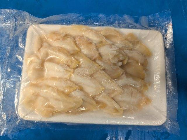 冷凍 ツブ貝スライス　20枚　刺身用　お寿司屋さん　売れてます！
