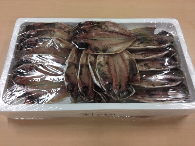 鯵の干物　ひらき　16枚入り　アジ　あじの干物