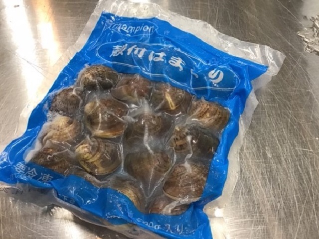 ハマグリページ ノースイ ボイル殻付はまぐり 500g ( 蛤 / ハマグリ