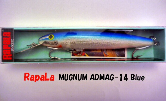 【ラパラ】MUGNUM　CDMAG　Blue