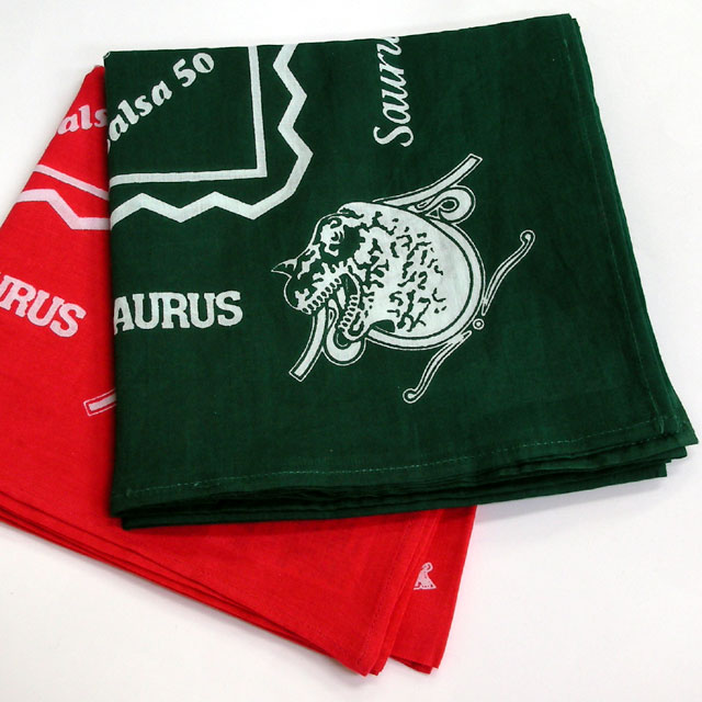 ザウルス　大判バンダナ　何かと便利！