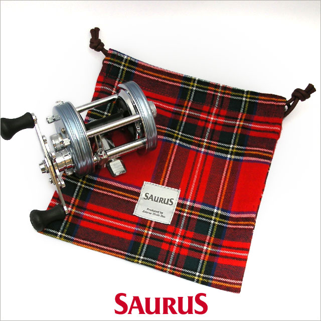 【SAURUS】 リールポーチ　ロイヤルスチュワート