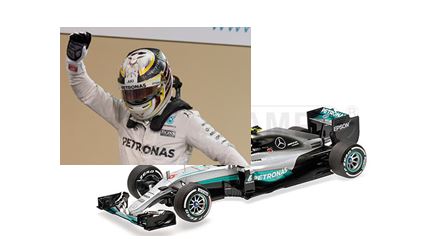 ◎予約品◎1/18　メルセデス AMG ペトロナス フォーミュラ ワン チーム F1 W07 ハイブリッド ニコ・ロズベルグ   ワールドチャンピオン 2016 フィギュア付き
