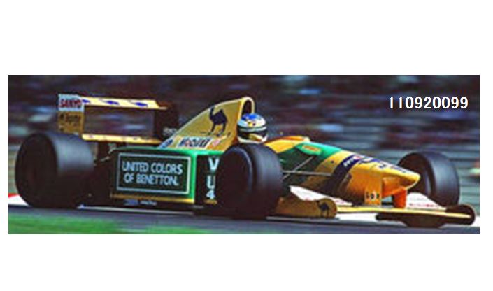 ◎予約品◎　1/18 ベネトン フォード B192 ミハエル・シューマッハー ドイツGP 1992 3位入賞 　