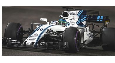 ◎予約品◎　1/18ウィリアムズ マルティニ レーシング メルセデス FW40 フェリペ・マッサ 　　　アブダビGP 2017 ラストグランプリ