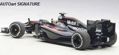 ◆1/18　マクラーレン MP4-30 ホンダ F1 スペインGP 2015 #22 　J.バトン （ドライバーフィギュア付き）
