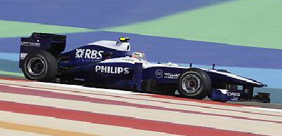 AT&T ウィリアムズ コスワース FW32 N.ヒュルケンベルグ 2010